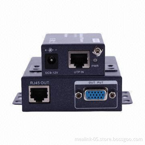 100M 1-to-1 VGA extender over cat5e with local output/no adaptive